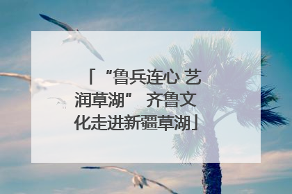 “鲁兵连心 艺润草湖” 齐鲁文化走进新疆草湖