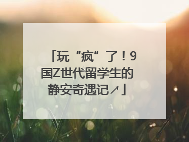 玩“疯”了！9国Z世代留学生的静安奇遇记↗