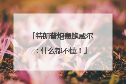 特朗普炮轰鲍威尔：什么都不懂！