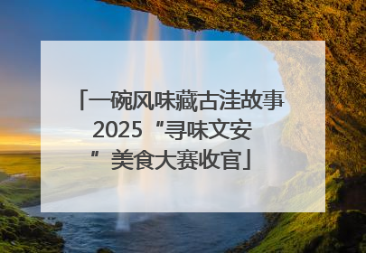 一碗风味藏古洼故事 2025“寻味文安”美食大赛收官