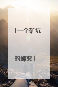 一个矿坑的蝶变
