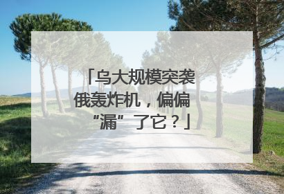 乌大规模突袭俄轰炸机，偏偏“漏”了它？