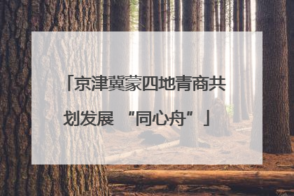 京津冀蒙四地青商共划发展 “同心舟”