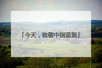 今天，致敬中国蓝盔