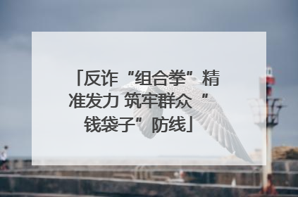反诈“组合拳”精准发力 筑牢群众“钱袋子”防线