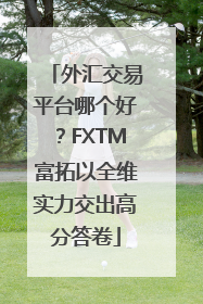 外汇交易平台哪个好？FXTM富拓以全维实力交出高分答卷