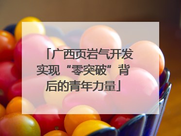 广西页岩气开发实现“零突破”背后的青年力量