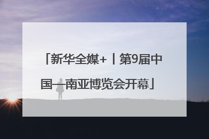 新华全媒+丨第9届中国—南亚博览会开幕
