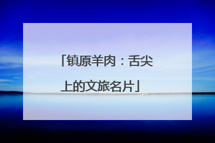 镇原羊肉：舌尖上的文旅名片